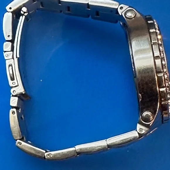 Juicy Couture Silver Watch with Rainbow Accents - Picture 5 of 10